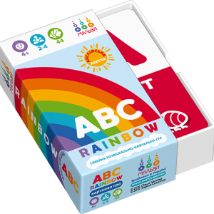 Коробка гри ABC rainbow -- англійська абетка